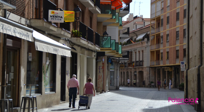 Calles de palencia gente personas centro ciudad