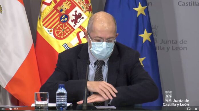 Francisco Igea comparece para anunciar nuevas medidas en Palencia