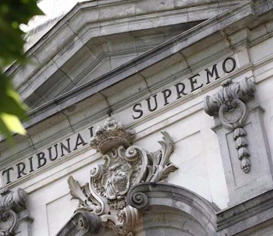 Fachada de la sede del Tribunal Supremo. - EUROPA PRESS