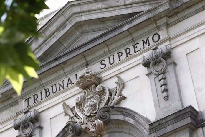 Fachada de la sede del Tribunal Supremo. - EUROPA PRESS