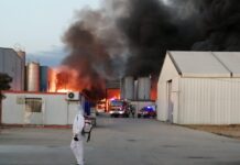 incendio en Venta de Baños