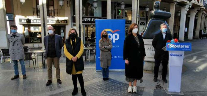 parlamentarios populares Palencia