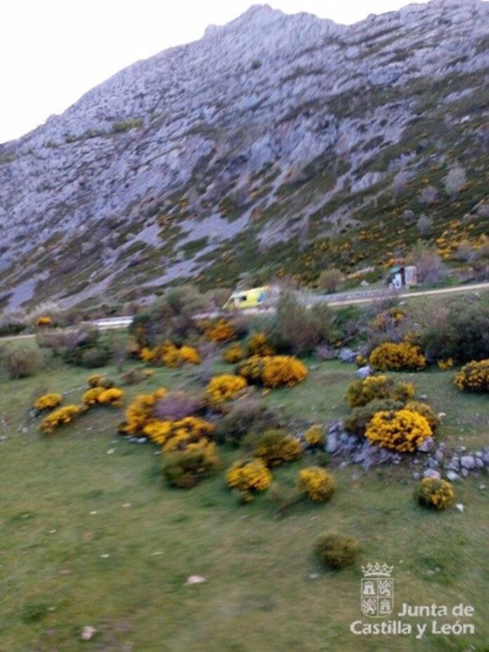 Sucesos.- Rescatada una senderista lesionada en el parque natural de Fuentes Carrionas y Fuente el Cobre