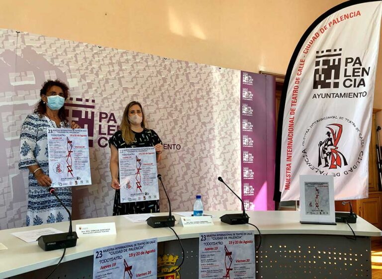 presentacion muestra teatro ciudad de palencia agosto 2021