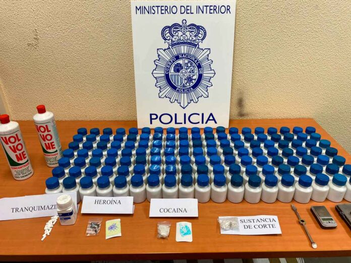 desarticulado un punto de venta de droga en Cardenal Cisneros Palencia