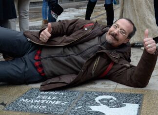 Fele Martínez en el festival de cine de Aguilar de Campoo (2017)