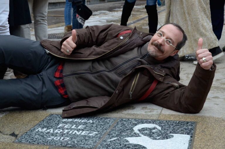 Fele Martínez en el festival de cine de Aguilar de Campoo (2017)