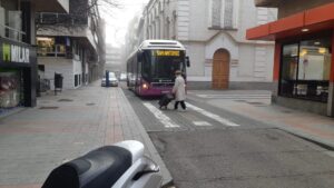 Autobús Urbano en Palencia.