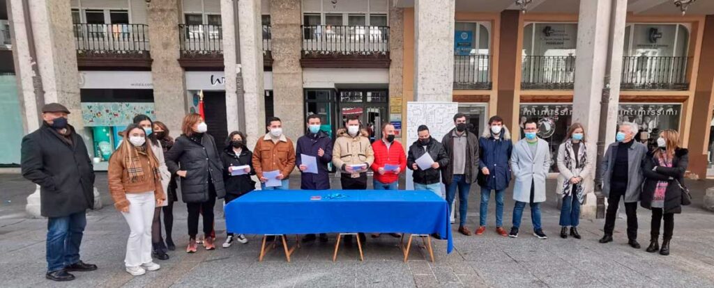 Nuevas GEneraciones PP Palencia día de la constitución