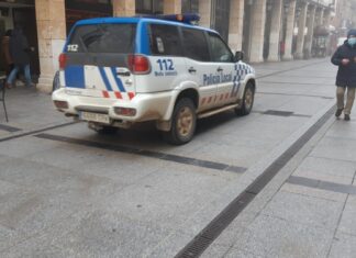 Patrulla de la Policía Local de Palencia