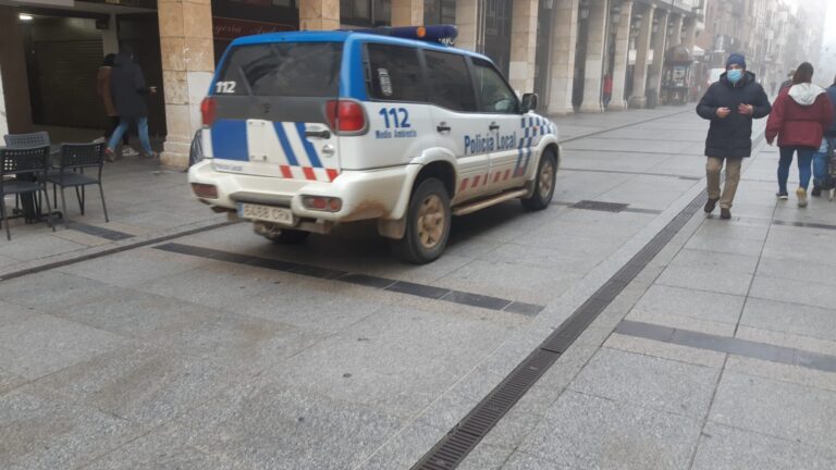 Patrulla de la Policía Local de Palencia