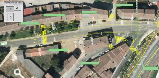 Proyecto de supresión de los dos pasos a nivel de Alar del Rey.