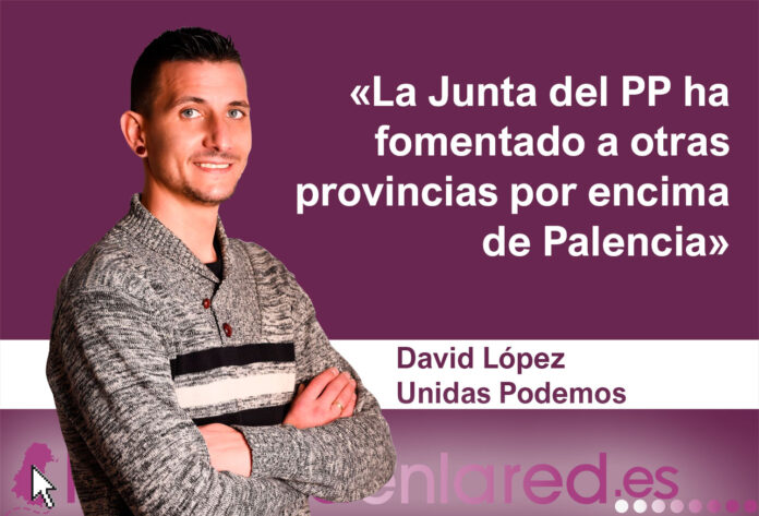Elecciones en Castilla y León 2022 David López Unidas Podemos Palencia