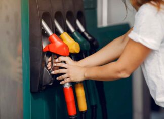 combustible gasolinera estación de servicio