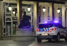 Policía Local Palencia ronda noche gorda