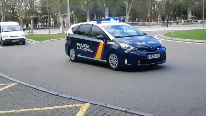 policía nacional detenido receta falsa