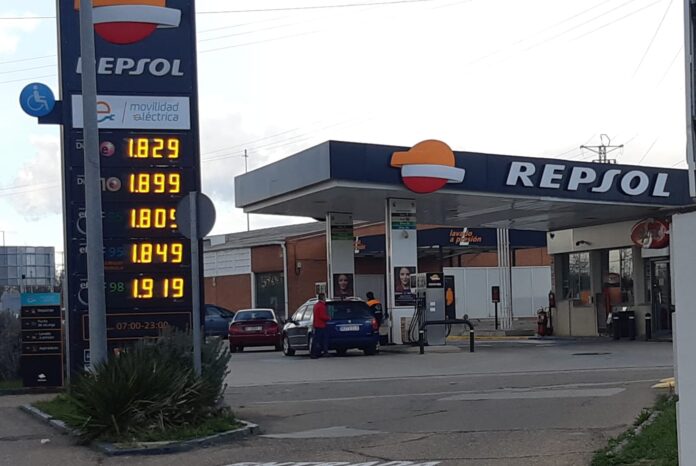 gasolinera Palencia precios 1 abril