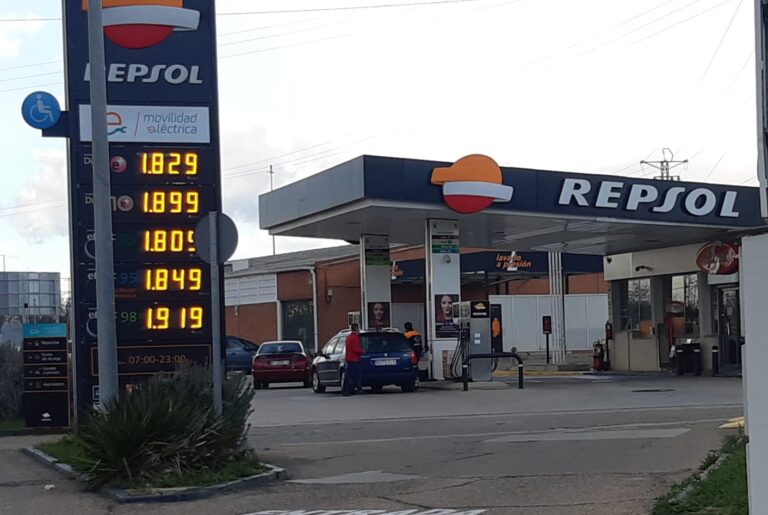 gasolinera Palencia precios 1 abril