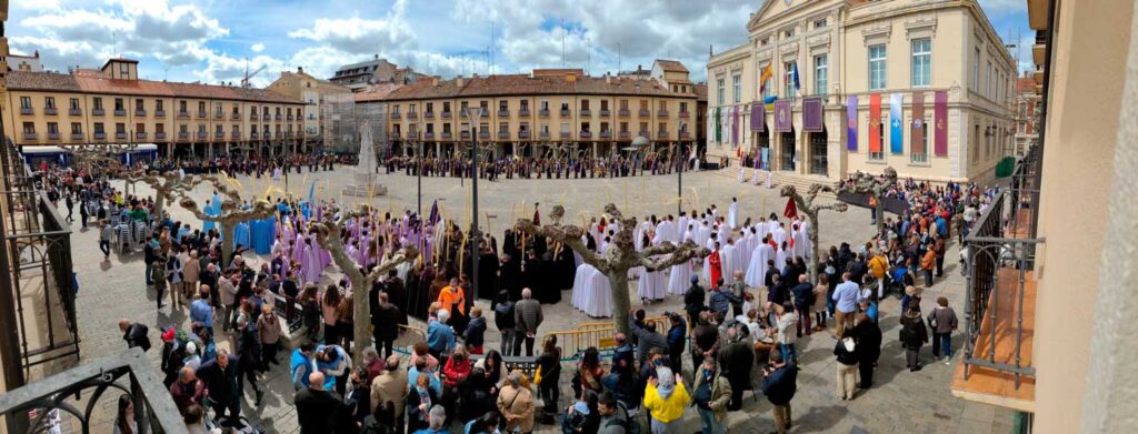 Procesión Domingo de Ramos Semana Santa Palencia 2022