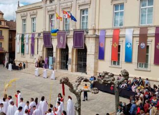 Procesión Domingo de Ramos Semana Santa Palencia 2022