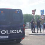 Fiesta ITA 2022 policía nacional furgón