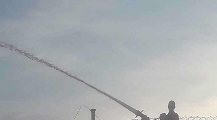 Incendio papelera Dueñas