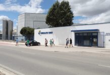 Fábrica de galletas SIRO en Venta de Baños (Palencia).
