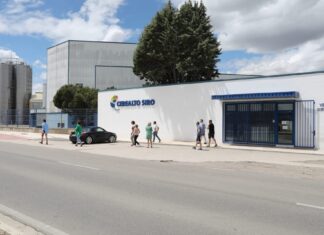 Fábrica de galletas SIRO en Venta de Baños (Palencia).