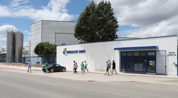 Fábrica de galletas SIRO en Venta de Baños (Palencia).