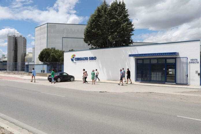 Fábrica de galletas SIRO en Venta de Baños (Palencia).