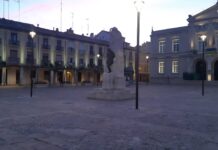 plaza mayor espectáculo luces pabellón