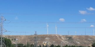 Barriendo el viento de Palencia con molinos de 170 metros