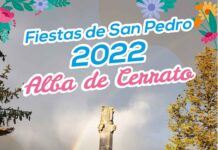 Cartel fiestas Alba de Cerrato 2022