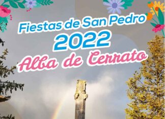Cartel fiestas Alba de Cerrato 2022