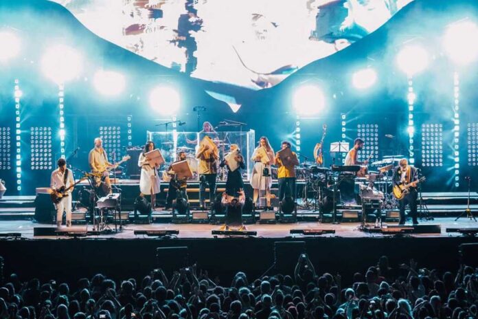 El grupo palentino El Naán de gira con vetusta morla - Foto Gloria NM