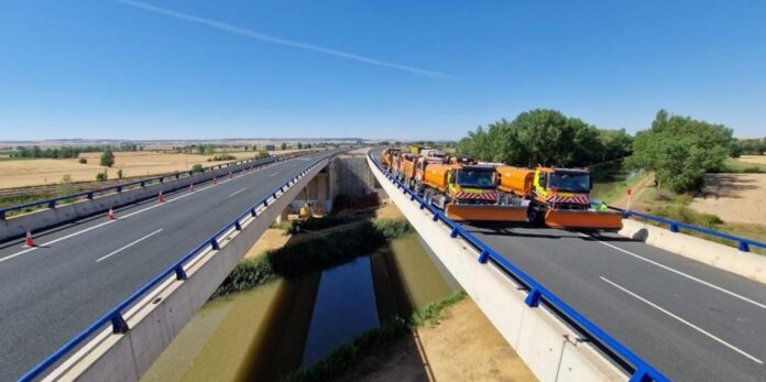 reabre el puente de la autovía Frómista A-67