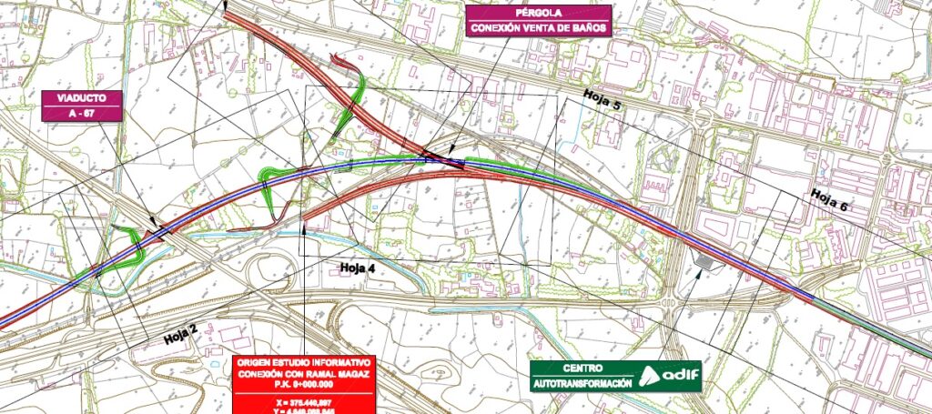 adif eterniza proyecto acceso sur Palencia