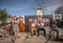 Palencia Feria Chica Calles suenan musica Madrid hot band