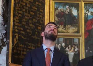 Juan García Gallardo en la Catedral de Palencia