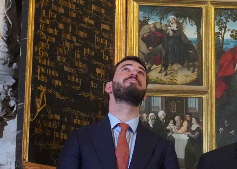 Juan García Gallardo en la Catedral de Palencia