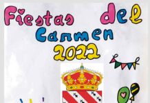 Cartel fiestas del Carmen Barruelo de Santullán 2022