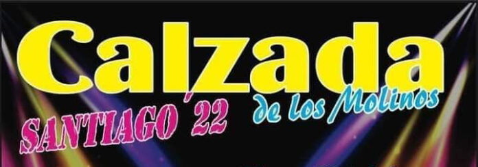 Cartel fiestas Calzada de los Molinos 2022