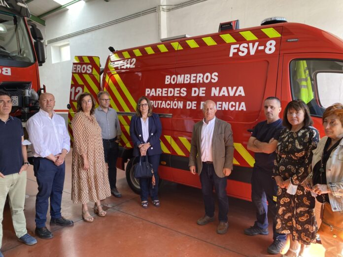 Entrega vehículos Paredes Diputación Bomberos