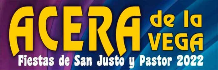 Fiestas de Acera de la Vega. Cartel