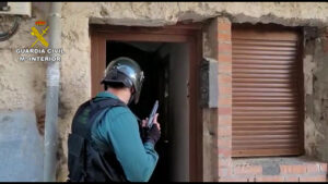 Guardia Civil Palencia operación aventura tráfico de drogas