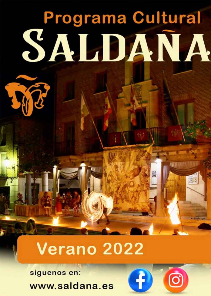 Cartel programa cultural Saldaña 2022
