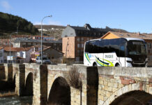 autobús línea transporte paradas