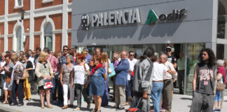 accesos estaciónes cortados Palencia