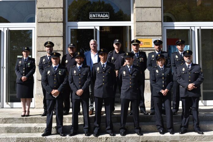 Nuevos policías eligen Palencia.