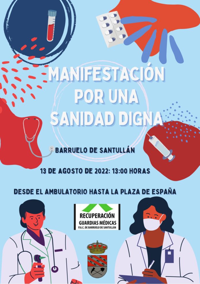 MANIFESTACIÓN POR UNA SANIDAD DIGNA Barruelo